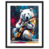 Polar Bear Playing Guitar, Graffiti thumbnail