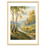 Golden Autumn Birch: A Riverside Walk thumbnail