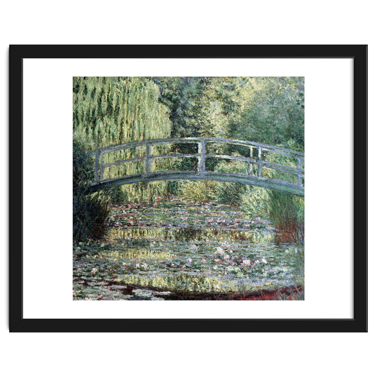 The Waterlily Pond: Green Harmony - 1899 - 89x93,5 cm - oil on canvas.