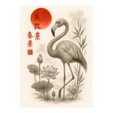 Flamingo Japanese (Print Only) thumbnail