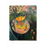 Still Life Fishes Oil Painting (Print Only) thumbnail