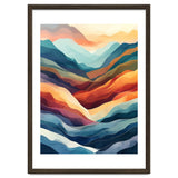 Abstract Ethereal Mountain Landscape thumbnail