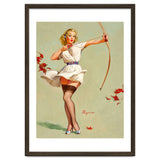 Pinup Sexy Girl Playing A Cupid thumbnail