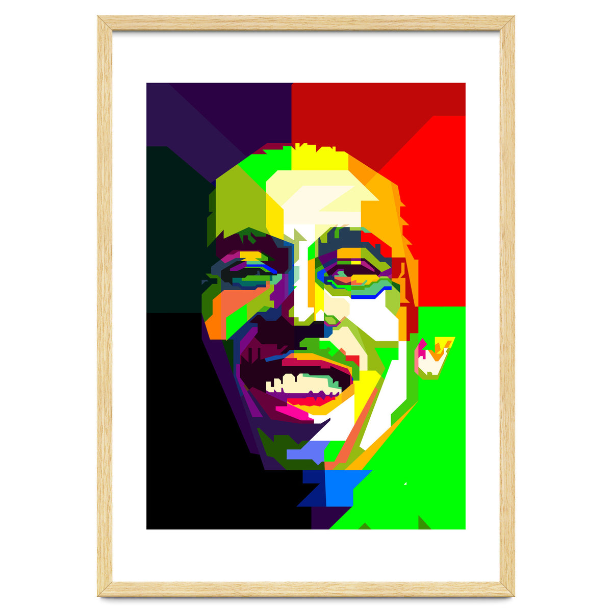 Bob Marley Reggae Icon Pop Art WPAP