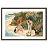 Penguin Friends By The Sea