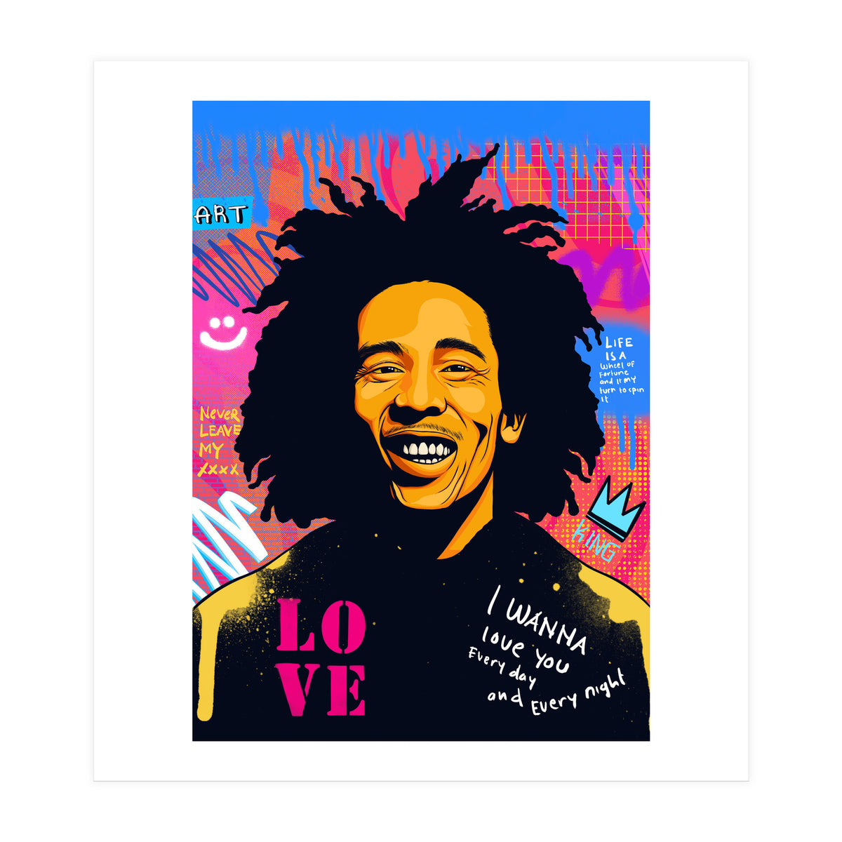 Bob Marley (Print Only)