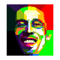 Bob Marley Reggae Icon Pop Art WPAP (Print Only)