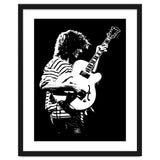 Pat Metheny American Jazz Musician in Monochrome thumbnail
