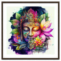 Floral Awakening Buddha