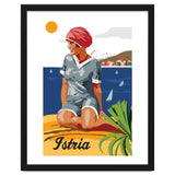 Istria, Swimmer on the Beach thumbnail
