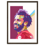 Mohamed Salah pop art portrait thumbnail