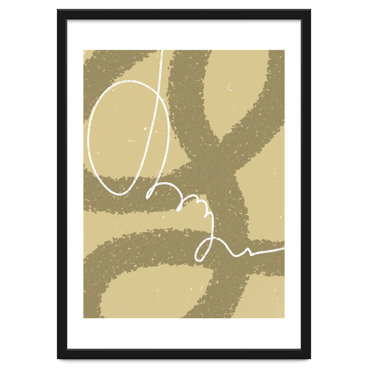 Dance of Lines on Sand Dunes