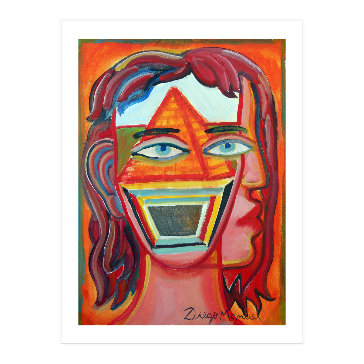 Cabeza De Mujer 11 (Print Only)