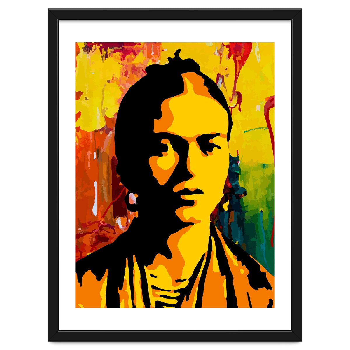 Frida Kahlo Abstract 2