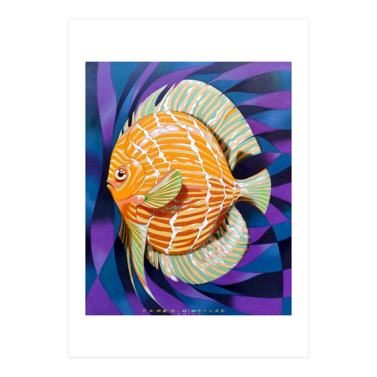 Yellow fish (Print Only)