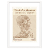 Skull of a Skeleton with Burning Cigarette - Vincent van Gogh (1885–86) thumbnail