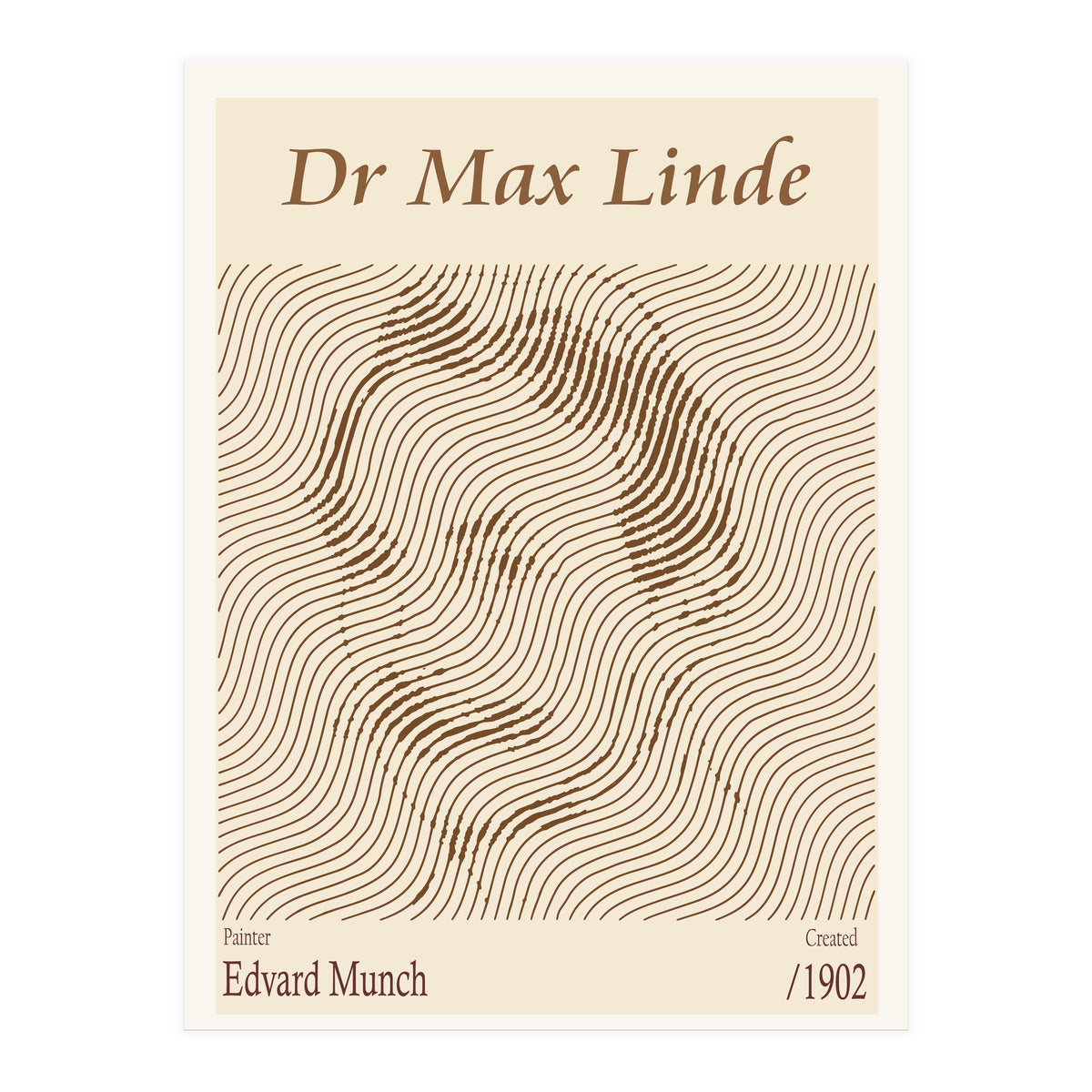 Dr Max Linde – Edvard Munch 1902 (Print Only)