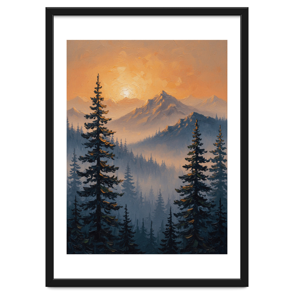 Ethereal Alpine Glow
