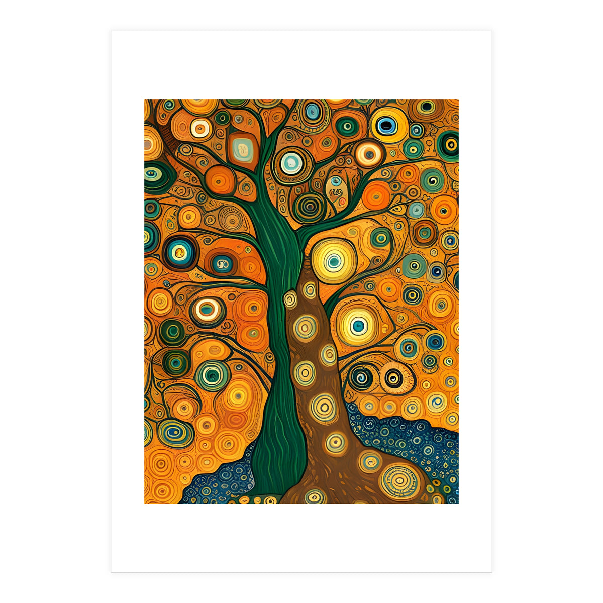 Artificial Masterworks - Klimt van Gogh (Print Only)