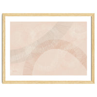 calming essentials Curved Lines chalky peach