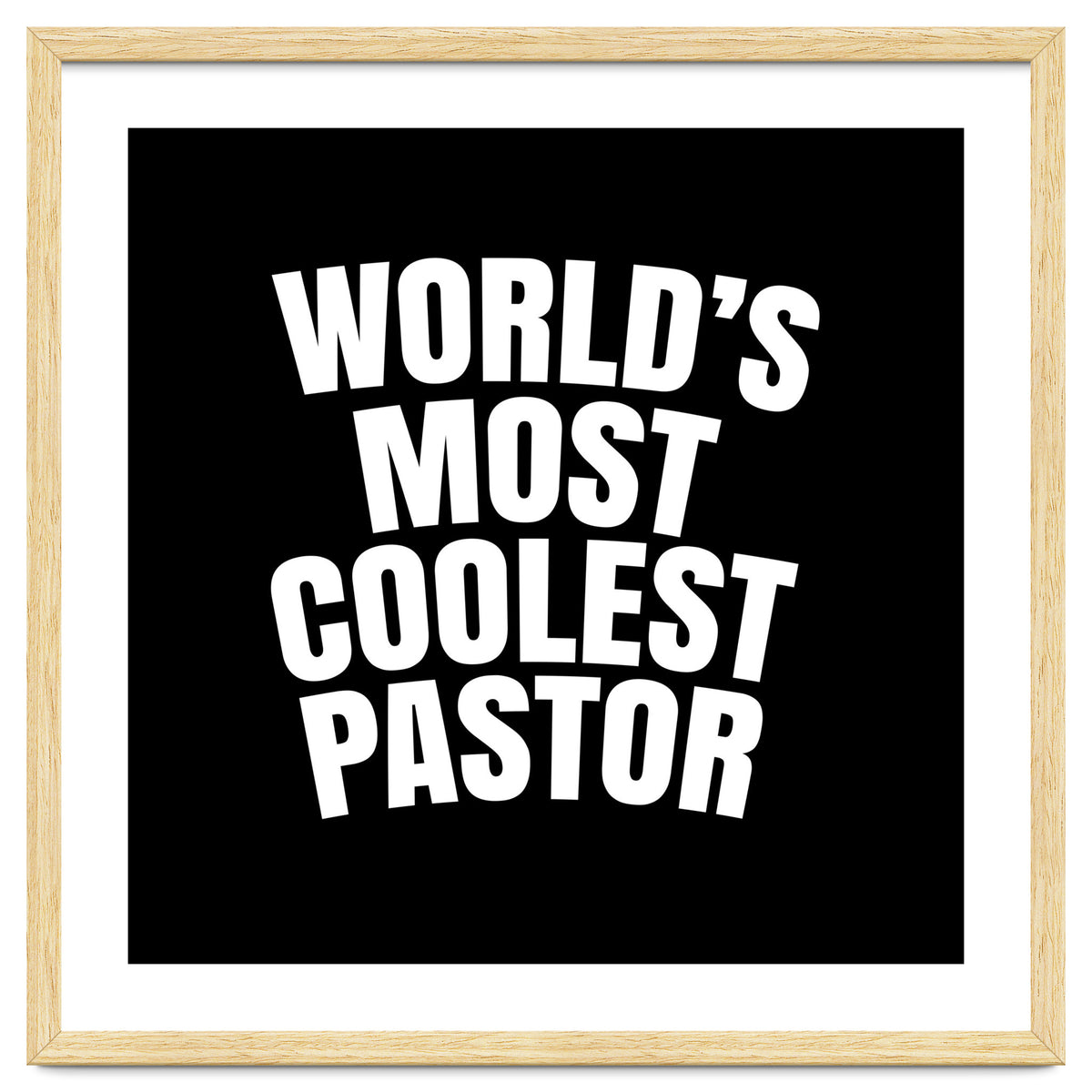 World's most coolest pastor