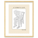 At Eternity’s Gate Vincent Van Gogh – Ascii Art thumbnail