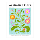 Australian Flora: Straw Flower (Print Only) thumbnail
