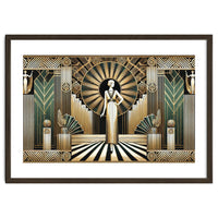 Golden Twenties Flair In Art Deco