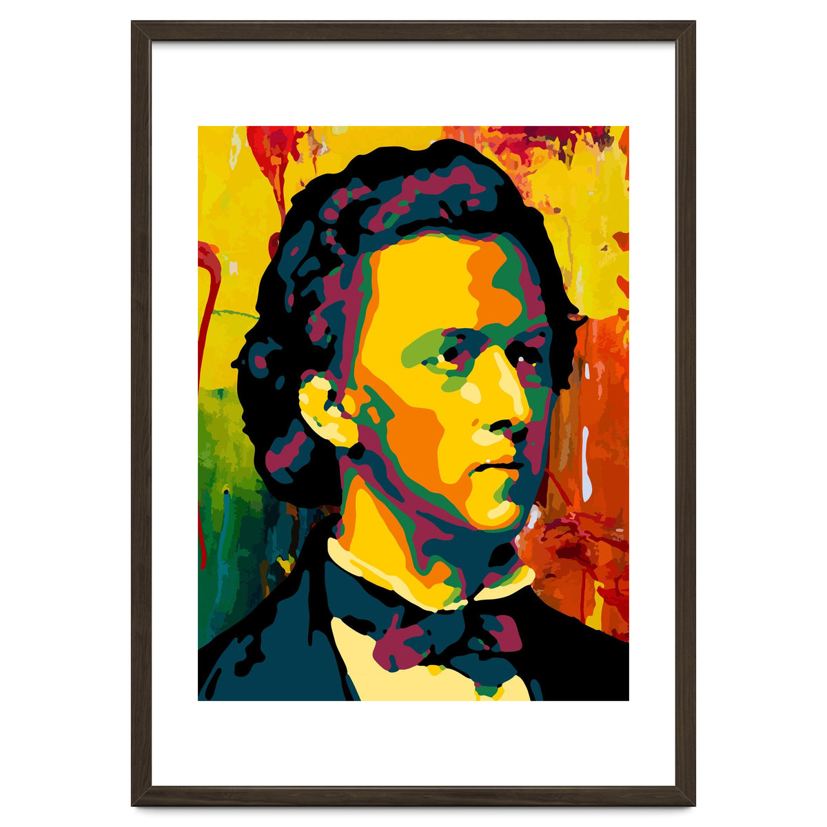 Frederic Chopin Abstract Art