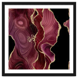 Burgundy & Gold Glitter Agate Texture 01 thumbnail