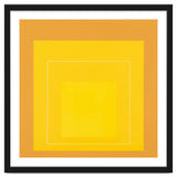JOSEF ALBERS - HOMAGE TO THE SQUARE ORANGE YELLOW thumbnail
