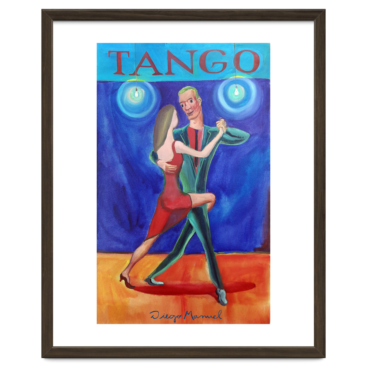 Afiche De Tango