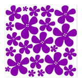Purple Flowers Pattern (Print Only) thumbnail
