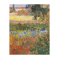 Vincent van Gogh – Flowering Garden – Classic Floral Masterpiece (Print Only)
