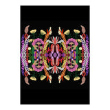 The Butterfly Effect Series 01, Paint Blot Mirror Colorful, Symmetrical Graphic, Eclectic Mandala (Print Only) thumbnail