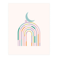 Minimal Abstract Rainbow Pastels (Print Only)