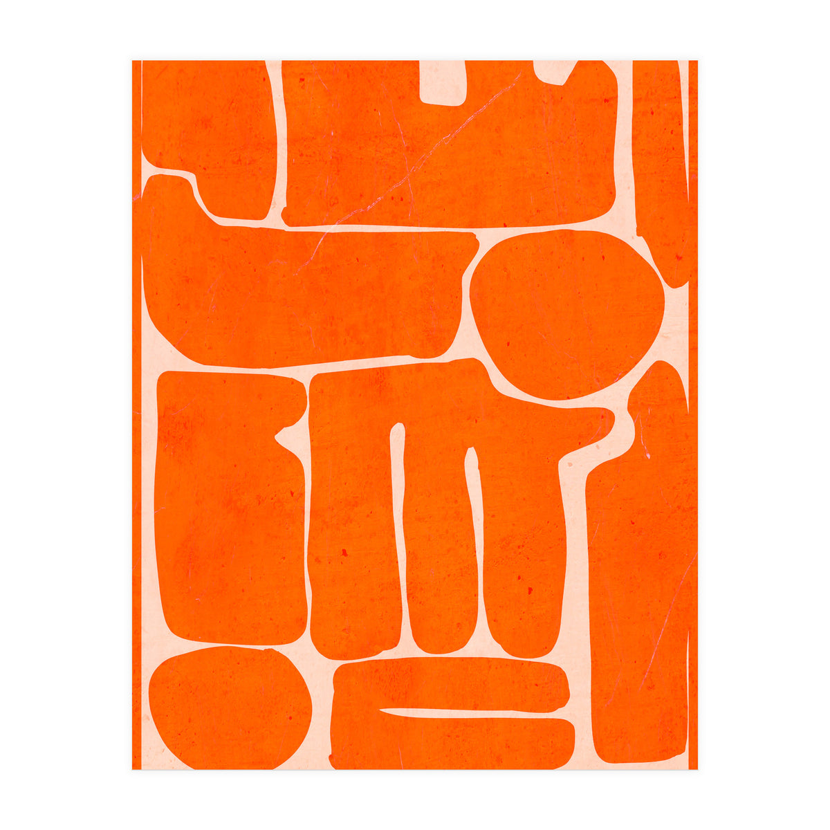 Modern Abstract Minimal Shapes 162  (Print Only)