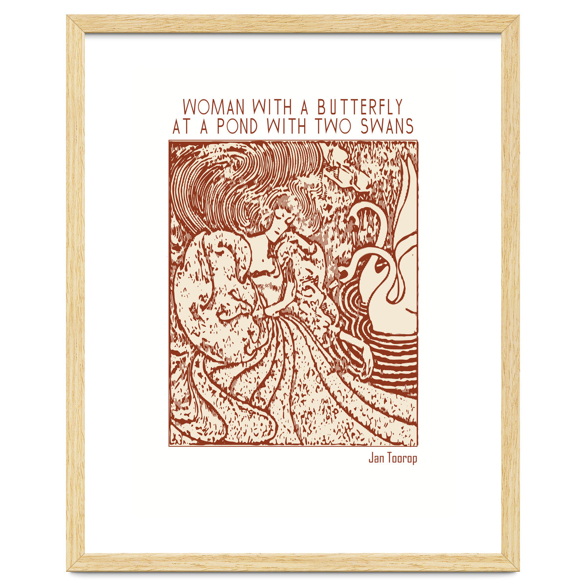 Woman With A Butterfly