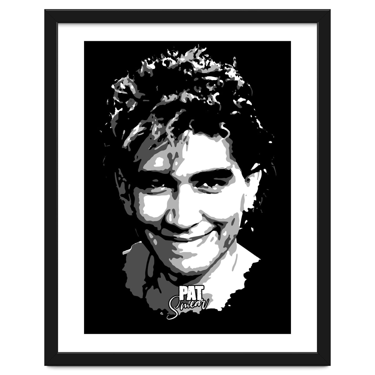 Pat Smear American Musician Legend in Grayscale