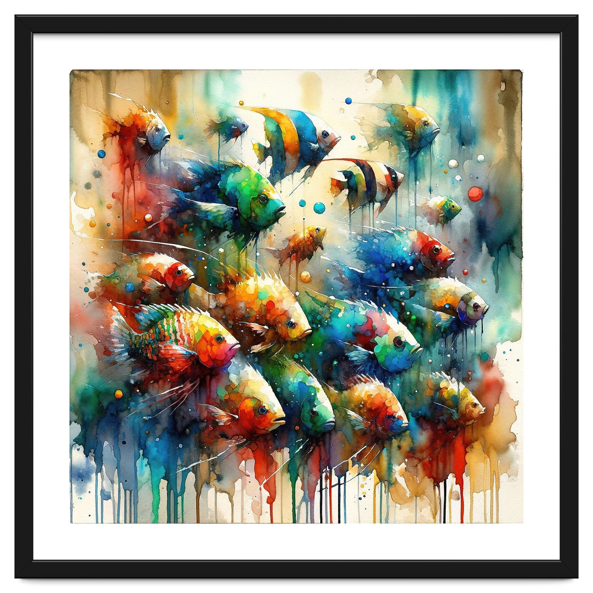 Colorful Aquarium Fish