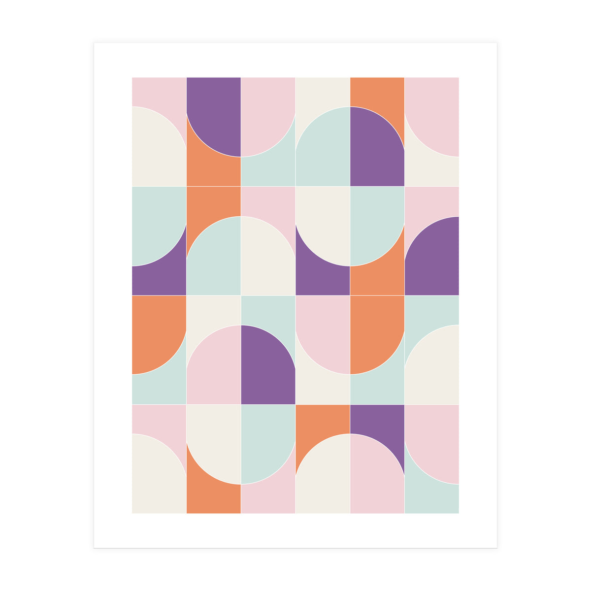 Bold Geo Tiles 06 (Print Only)