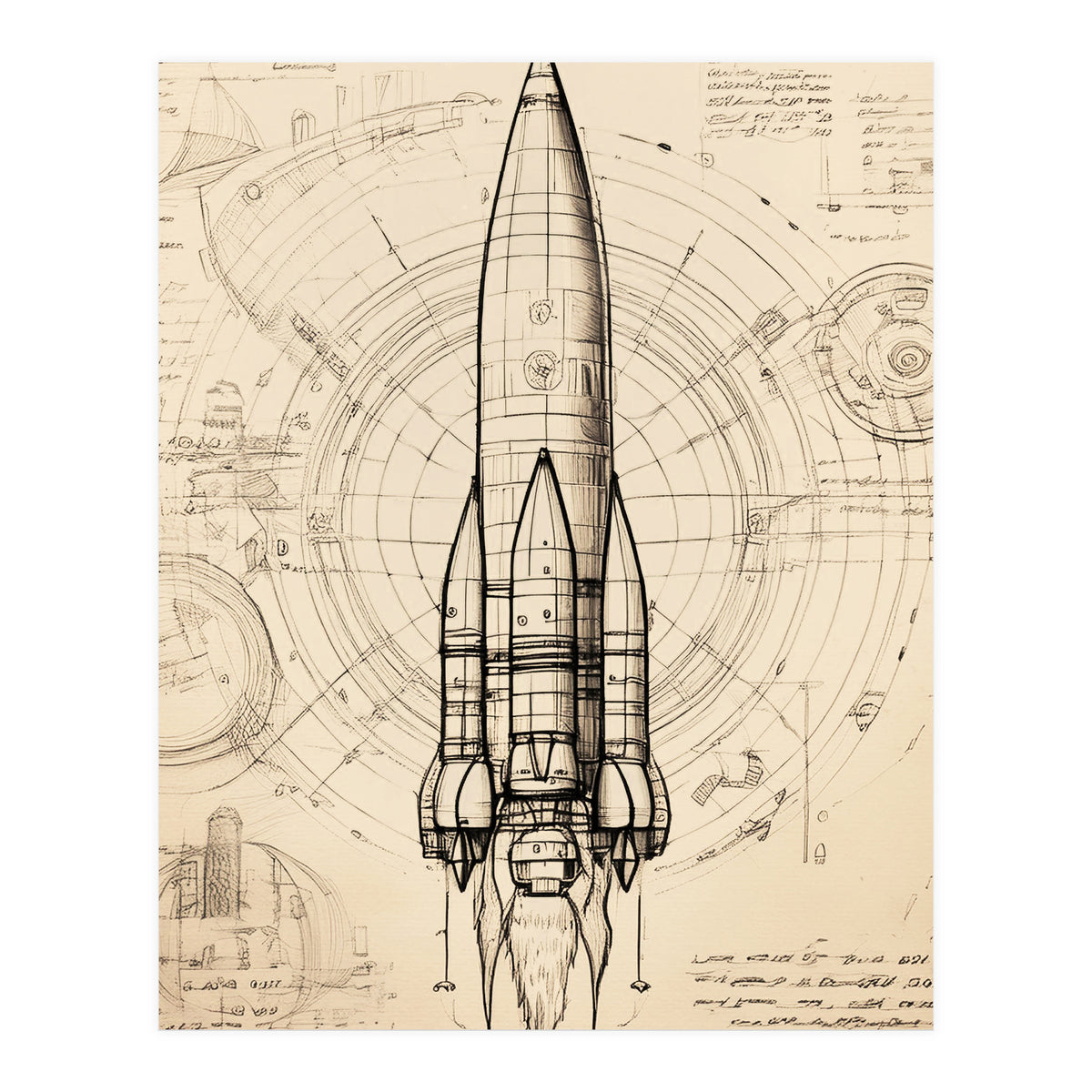 Back To The Moon 018 (Print Only)