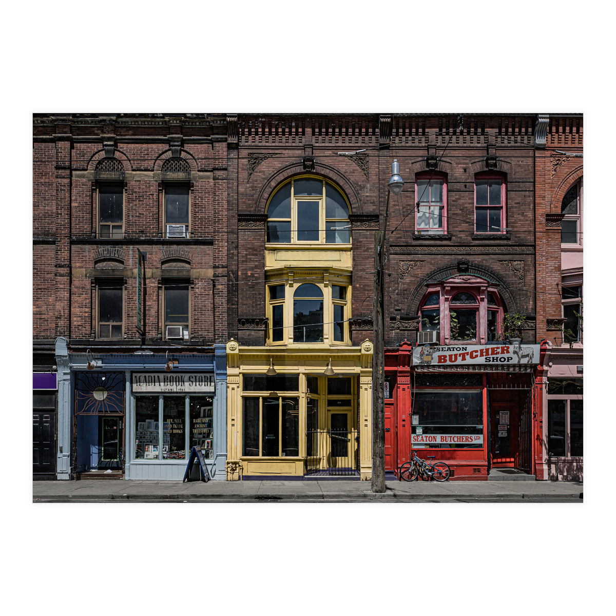 Books and Bistros and Butchers No 8 Color Version (Print Only)