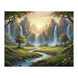 Enchanted Waterfall Meadow (Print Only) thumbnail