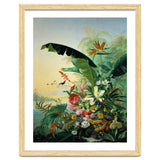 Fleurs exotique, 1836 Exotic flowers from tropical countries. Canvas, 162 x 121 cm. thumbnail