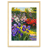Sun-Drenched Secret Garden Oil Painting thumbnail
