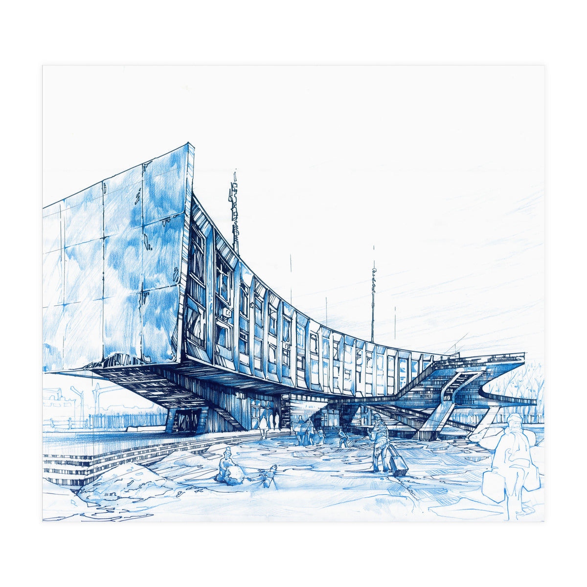 Lwówdworzec (Print Only)