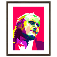 Phil Collins Pop Art WPAP