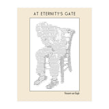At Eternity’s Gate Vincent Van Gogh – Ascii Art (Print Only) thumbnail