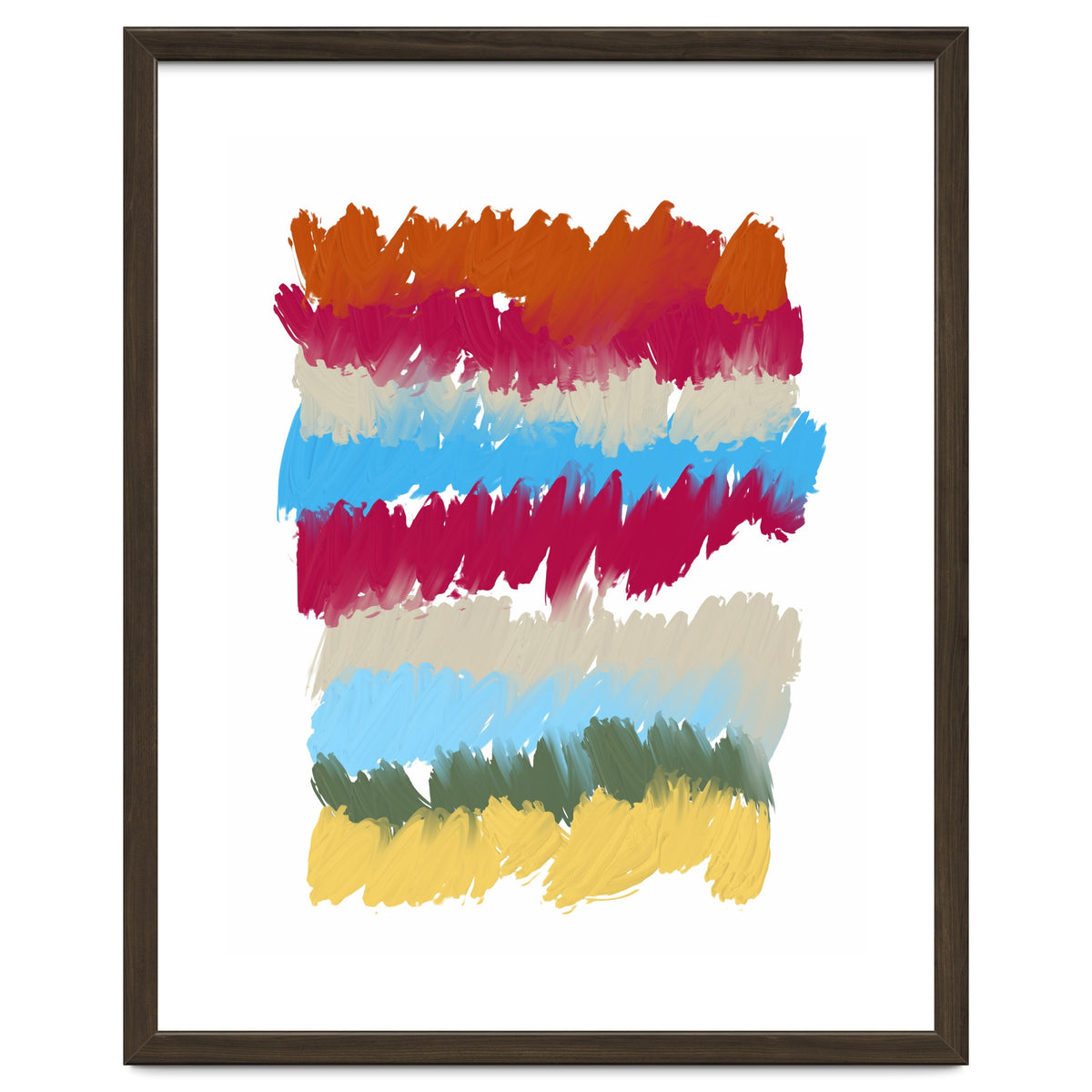 Abstract Color Palette Study